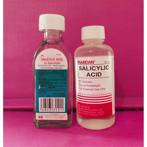 Salicylic Acid 25ml And 60ml Shopee Philippines