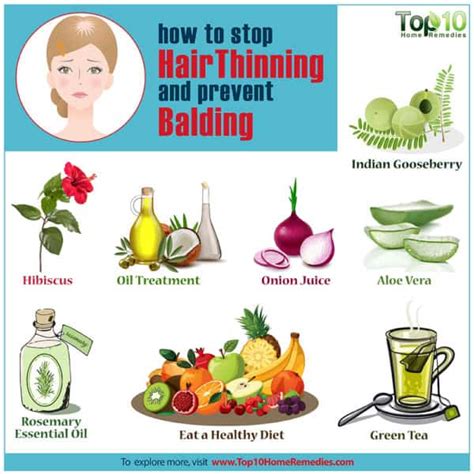 How To Stop Hair Thinning And Prevent Balding Top 10