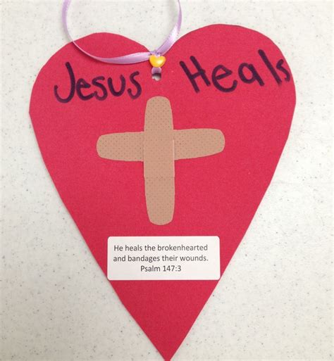 The 25 Best Jesus Heals Craft Ideas On Pinterest Church Crafts