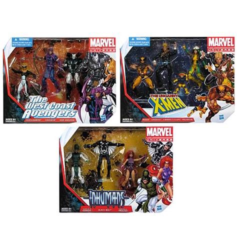 Marvel Universe Super Hero Team Action Figure Packs Wave 5 Hasbro