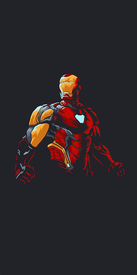 1080x2160 Iron Man New Minimalism 2020 One Plus 5thonor 7xhonor View
