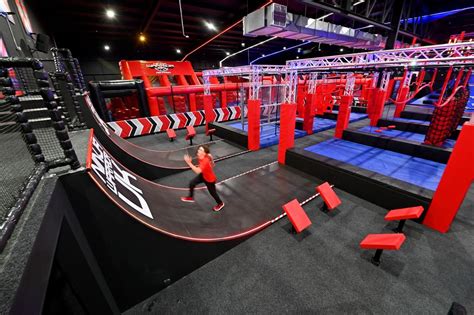 Walsalls Unbelievable Ninja Warrior Park Opened By Chris Kamara