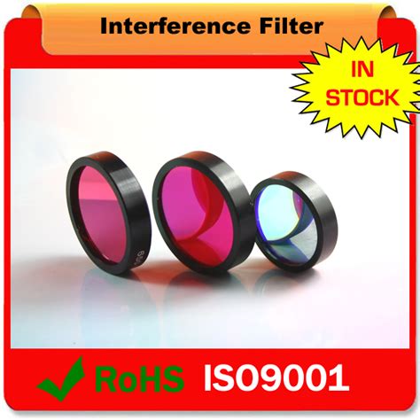 Narrow Bandpass Filter Optical Glass 532nm Filter Laser Filters For 3d
