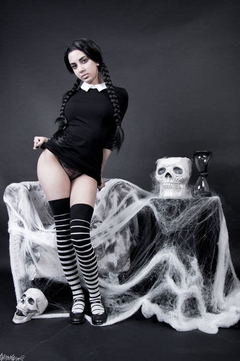 Swimsuit Succubus As Wednesday Addams Cosplay Costumes Cosplay