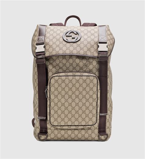 Gucci Gg Supreme Canvas Interlocking G Backpack Msu Program Evaluation