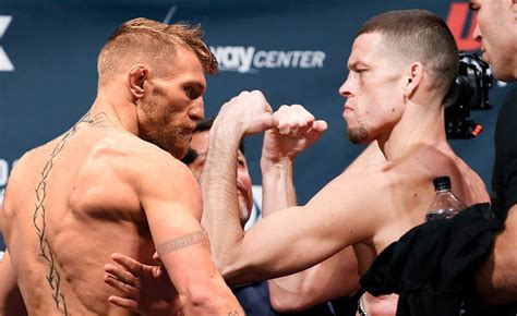 Conor McGregor Versus Nate Diaz MMA Photo
