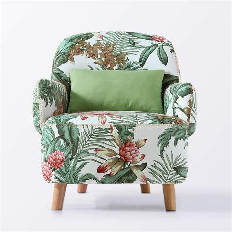 Nello Armchair Tropical Prints Lounge Chairs Sofas Living Room