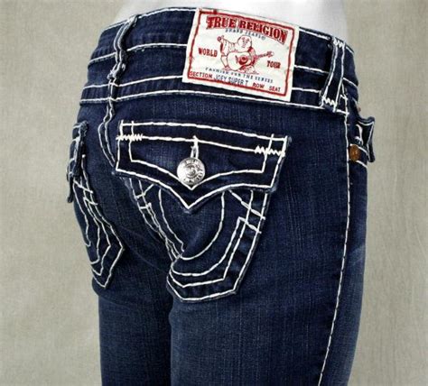 True Religion Jeans Womens Joey Super T Dusty Skies Dark Wash Flare 10503nbt2 Ebay