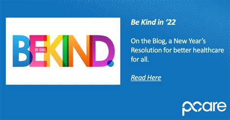 Pcare On Linkedin Be Kind In 22 Pcare Interactive Patient System