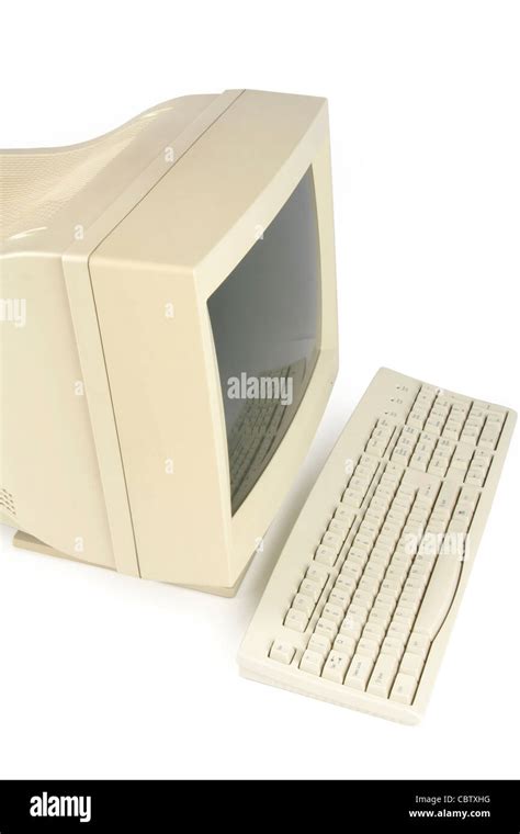 Old Desktop Computer Hi Res Stock Photography And Images Alamy