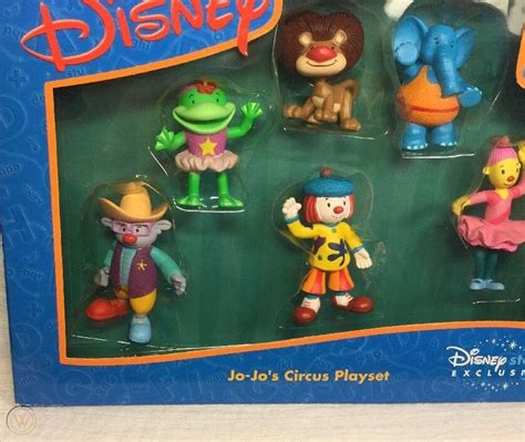 Disney Store Jojos Circus Playset Figures Goliath Croaky Skeebo Dinky