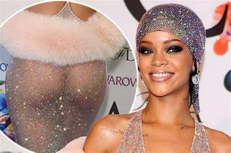 rihanna reveals her biggest regret in life is not wearing a bedazzled thong beneath her jewelled