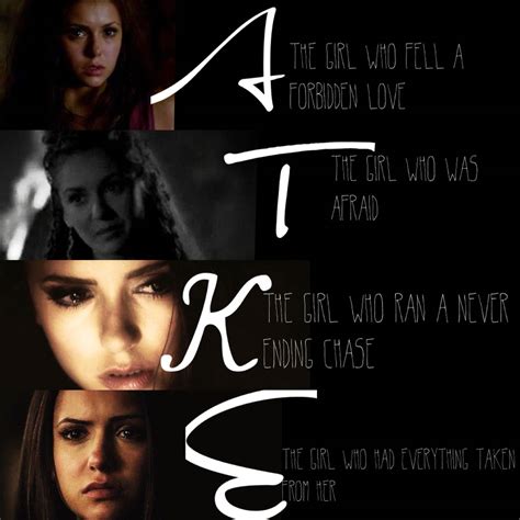 The Petrova Dopplegangers Amara Tatia Katerina Katherine Elena Tvd The Girl Who Vampire