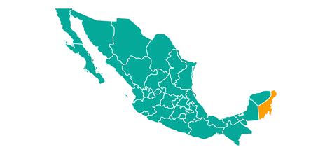 Mapa De Quintana Roo
