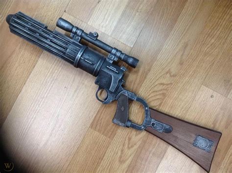 Star Wars Boba Fett Blaster Rifle Gun Custom Electronic 1888780421