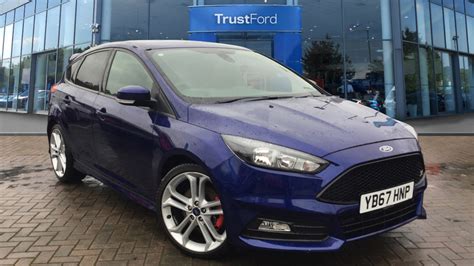 Ford Focus 2017 Deep Impact Blue £16200 Bradford Trustford