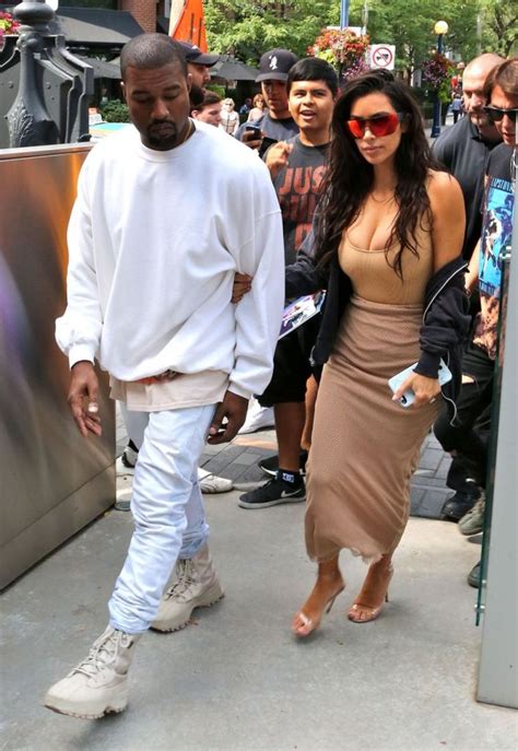 Kim Kardashian And Kanye West Was In Toronto