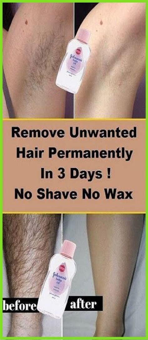 Manufacturers have come up with a number of fantastic. REMOVE UNWANTED HAIR PERMANENTLY IN THREE DAYS, NO SHAVE ...