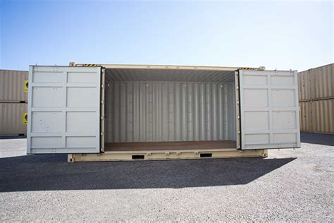 Side Opening High Cube Shipping Containers Port Shipping Containers