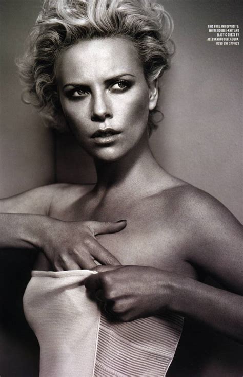 Pop Minute Charlize Theron Lingerie Photos Photo