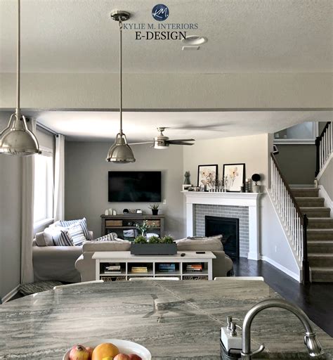 Tips to design the interior of our kitchen. Sherwin Williams Repose Gray in kitchen, fantasy brown ...