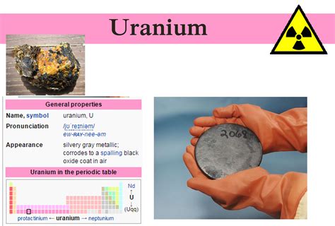 Uranium is also a toxic chemical, meaning that ingestion of uranium can cause kidney damage from its chemical properties much sooner than its radioactive properties would cause cancers of the bone or liver. Uranium | Galnet Wiki | FANDOM powered by Wikia