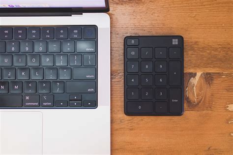 The Microsoft External Number Pad Works Great With Macbooks With Some