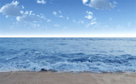 Море пляж волны брызги красиво обои для рабочего стола картинки фото x