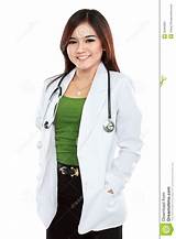 Pictures of Female Doctor White Coat