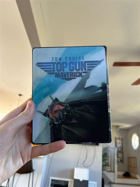 Top Gun Maverick Steelbook With Lenticular Magnet Walmart Exclusive