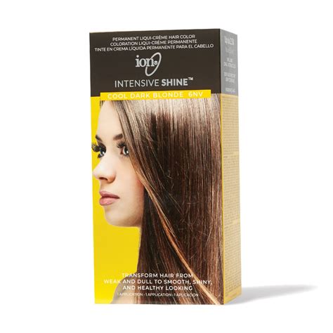 Ion Intensive Shine Hair Color Kit Cool Dark Blonde 6nv Hair Color Kit Sally Beauty