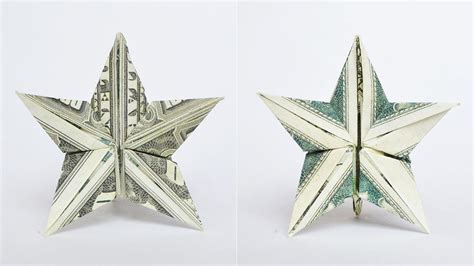 We need only one dollar bill. Money STAR Origami Dollar Tutorial DIY Christmas ...