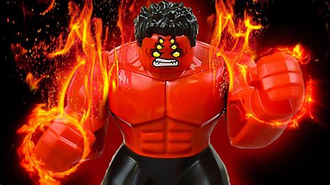 Lego Origins Of Red Hulk Youtube