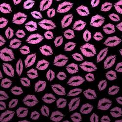 Black And Pink Zebra Print Wallpaper