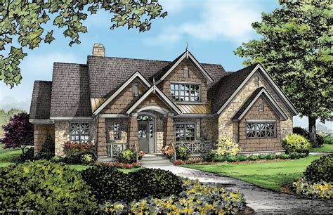 Craftsman house plans with wrap around porch. Home Plan The Giselle by Donald A. Gardner Architects ...