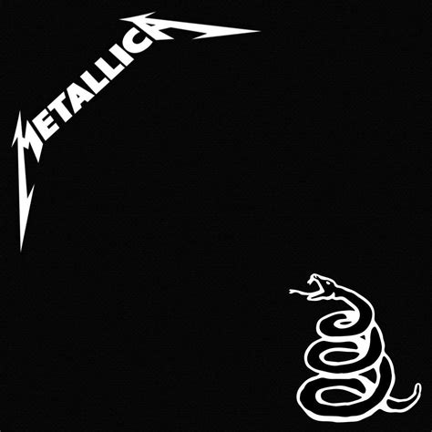 Metallica Black Album Cover Art