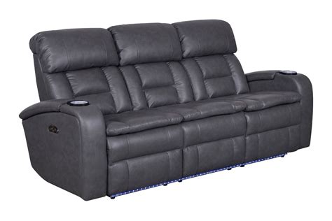 Zenith Power Reclining Sofa With Drop Down Table At Gardner White