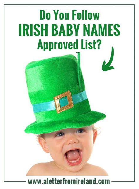 Irish Baby Names Do You Follow This Approved List 117 Irish