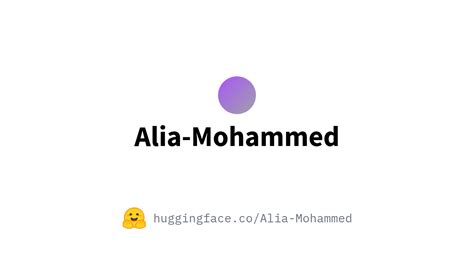 Alia Mohammed Alia Mohammed