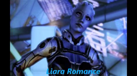 Mass Effect Trilogy Liara Romance Me1me2me3dlc Youtube
