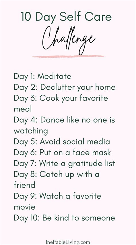 Best 30 Day Self Love Challenge Free Worksheets Pdf Positive Self