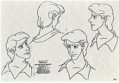 Walt Disney Characters Design Prince Eric Walt Disney Characters