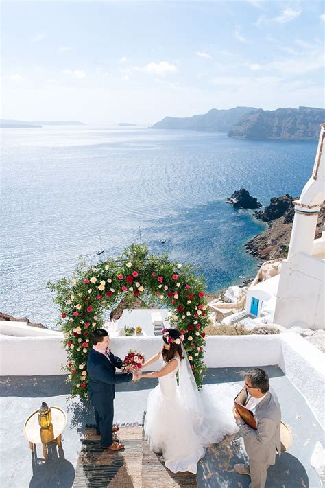 My Favourite 2015 Wedding Moments Tie The Knot In Santorini Wedding
