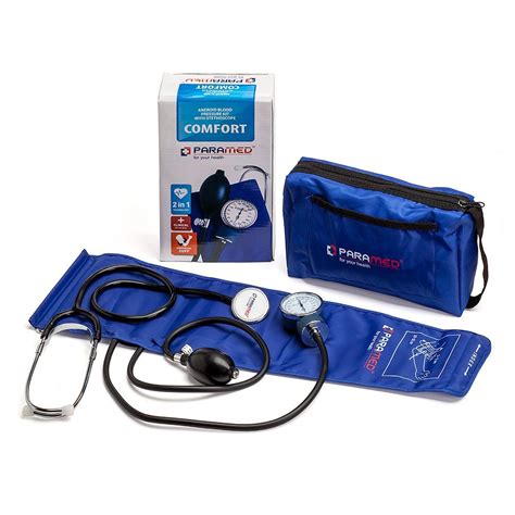 Manual Blood Pressure Cuff By Paramed Professional Aneroid Sphygmoma