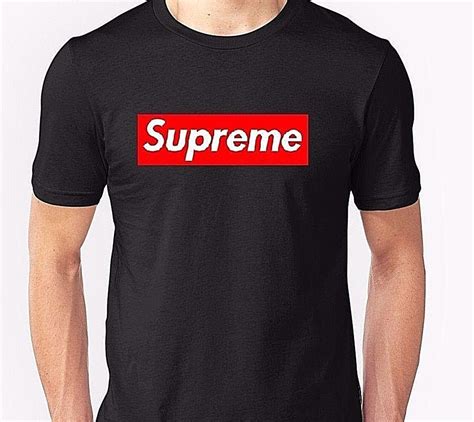 Supreme T Shirt Supreme Box Logo Tee Top Black 100 Cotton High Quality Gildan Supreme T