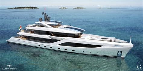 gulf craft announces new majesty 160 superyacht at monaco yacht show the world of yachts