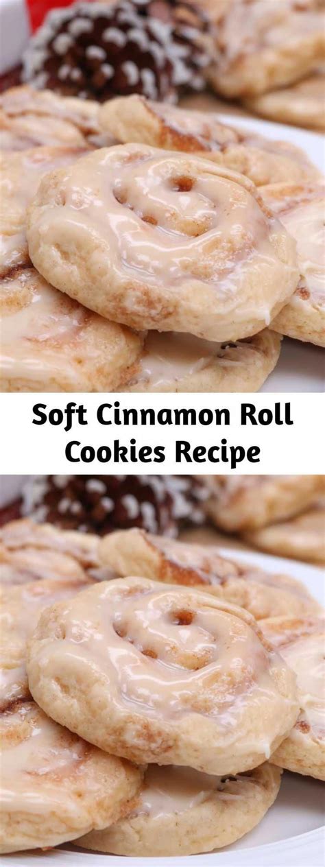 Soft Cinnamon Roll Cookies Recipe Cinnamon Roll Cookies Recipes