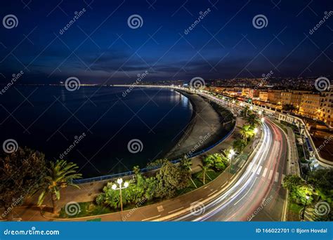 Nice At Night Stock Image Image Of Citybreak Nice 166022701