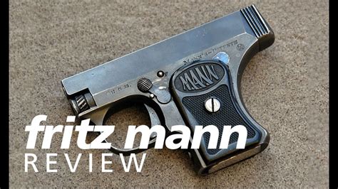 Review Fritz Mann 25acp Pocket Pistol Yes Its Supposed To Bulge