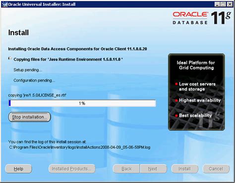 Download win32_11gr2_client.zip open the client directory. Install the Oracle 11g Client